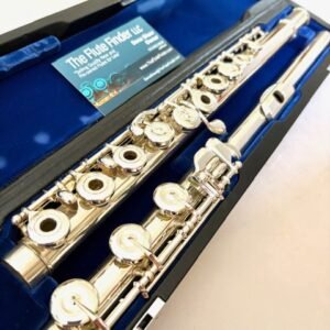 Muramatsu GXIII Solid Silver Handmade Flute, Offset G, B foot, High E Facilitator, New Muramatsu Pads, 1-year Warranty!
