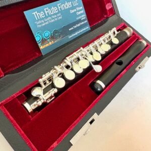 Burkart Legacy Grenadilla Wood Piccolo, Wave Hand-cut Headjoint, G# Mechanism, 1-year Warranty!