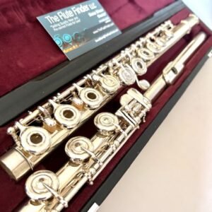 Yamaha YFL-462 Solid Silver Flute Offset G Warranty!