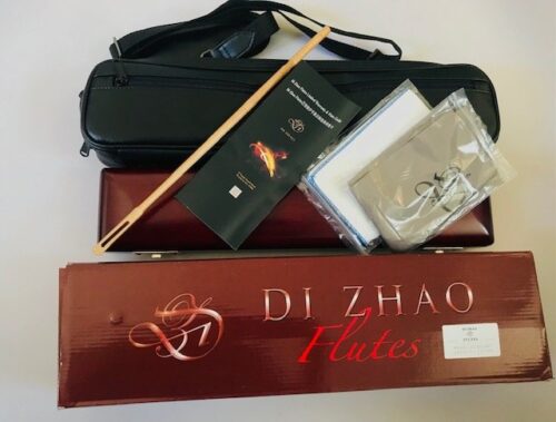 New DiZhao 801BEF Solid Silver Flute, Offset G, Split E Mechanism, Warranty!