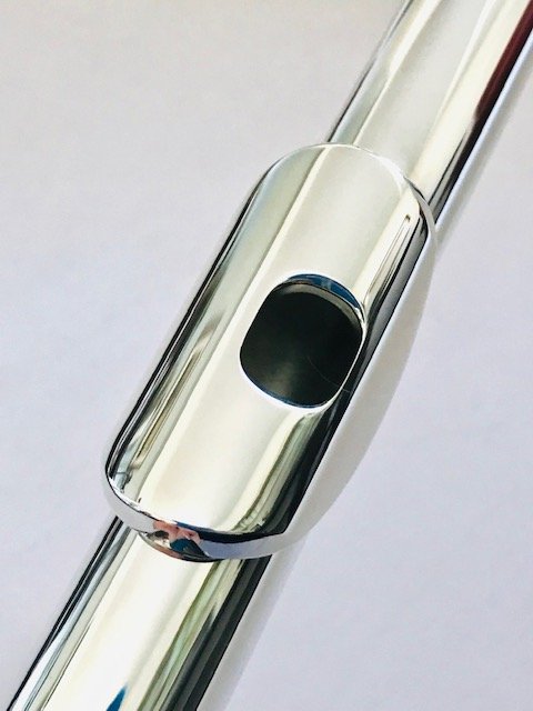 New DiZhao 801BEF Solid Silver Flute, Offset G, Split E Mechanism, Warranty!