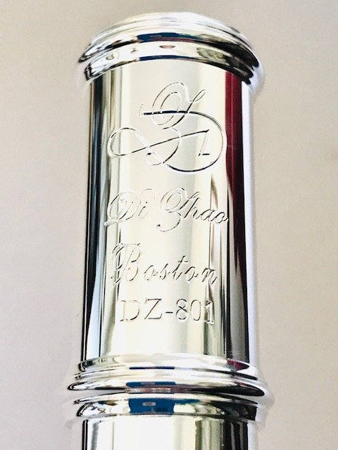 New DiZhao 801BEF Solid Silver Flute, Offset G, Split E Mechanism, Warranty!