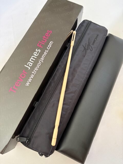 New Trevor James 12XB Flute, Sterling Silver Lipplate/Riser, Offset G, B foot-Factory, Warranty!