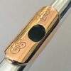 Candelarius Sterling Silver Seamed Flute Headjoint, Rose Gold Engraved Plated Lipplate and Crown, Warranty!
