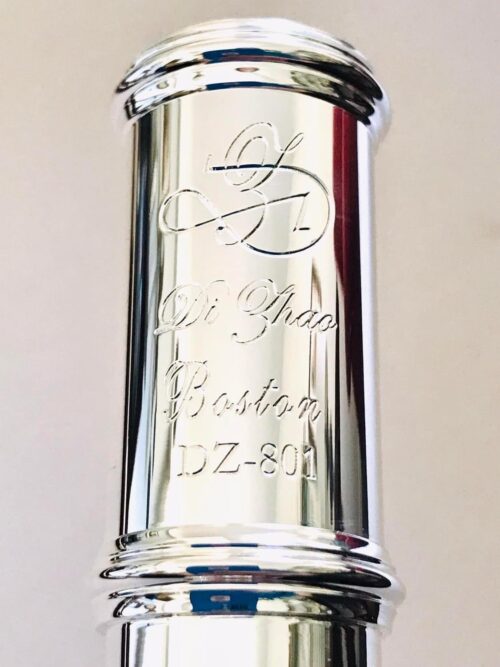 IMG_1066.jpg New DiZhao DZ-801 BEF, #C#D, Solid Silver Headjoint and body with 14k Gold Riser, Offset G, C# Trill, D# Roller, Split E Mechanism, Factory Warranty!