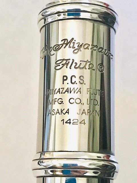 Miyazawa PCS Platinum Alloy Handmade Flute, In-line G, Overhauled