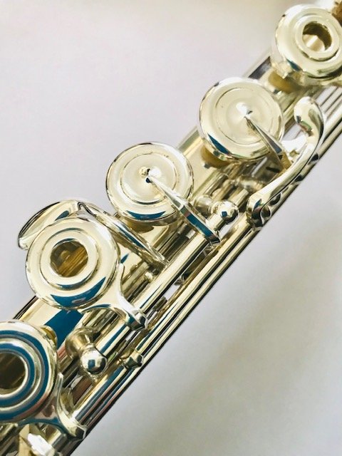 Altus Azumi AZ3 Solid Silver Flute, Offset G, Warranty!