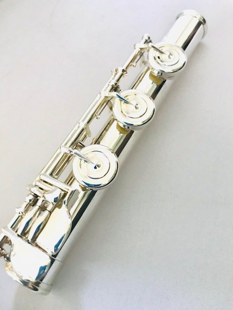 Altus Azumi AZ3 Solid Silver Flute, Offset G, Warranty!