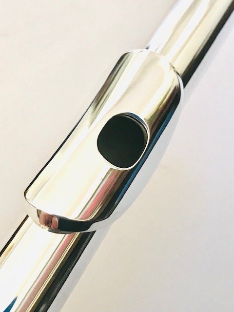 SOLD - Mateki Solid Silver Handmade Flute, #0001 of model 052, In-line G, Warranty!