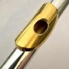 Powell Handmade Custom All Silver Flute, OVERHAULED, Inline G, B foot, High E Facilitator, Gold Plated Lip/Crown, 1-Year Warranty!