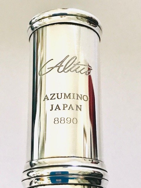 Altus 1807-AL .946 Silver Seamed Tube Flute, In-line G, with both C and B Footjoints, Includes 2 Different Altus Headjoints, Refurbished with Warranty