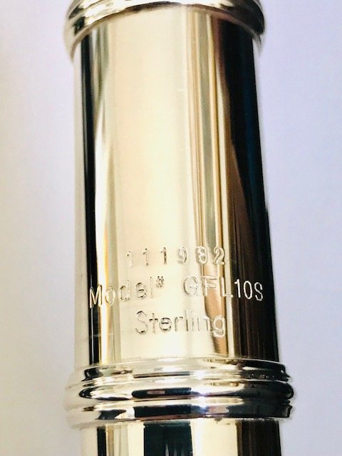 Haynes Giardinelli GFL-10S (=Amadeus AF-700) Solid Silver Flute, Offset G, Warranty!