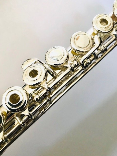 Haynes Giardinelli GFL-10S (=Amadeus AF-700) Solid Silver Flute, Offset G, Warranty!