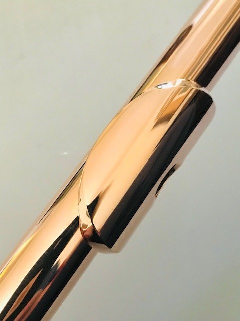 Brannen All 10k Gold Hand-cut Headjoint, Modern Cut, Warranty!