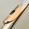 Faulisi-Paris Handmade Sterling Silver Flute Headjoint, 14k Gold Lipplate, Platinum Riser, MINT! Warranty!