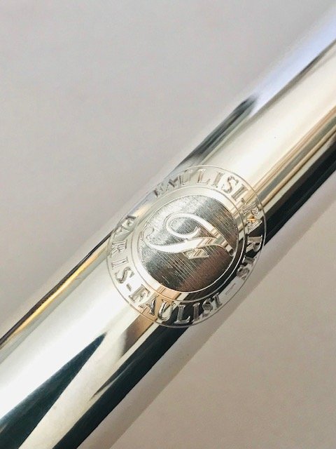 Faulisi-Paris Handmade Sterling Silver Flute Headjoint, 14k Gold Lipplate, Platinum Riser, MINT! Warranty!
