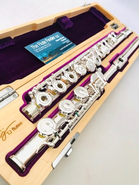 New! Trevor James Virtuoso Voce Flute, Solid Silver body with .958 Silver Hand-cut Voce HJ, Offset G, Factory Warranty!