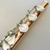 IMG_4236.jpg Powell 9k Aurumite Conservatory Flute, Sterling Mechanism, Solid 9k Gold Lip, Offset G, Overhauled with Straubinger Pads, Warranty!