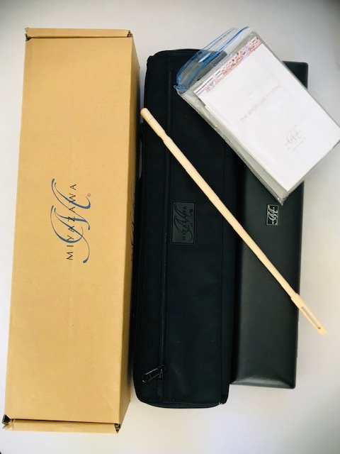 New Miyazawa 402REHC# Silver Flute, Offset C# Trill, D# Roller, .958 MX-1 Cut, .990 Riser, Warranty!