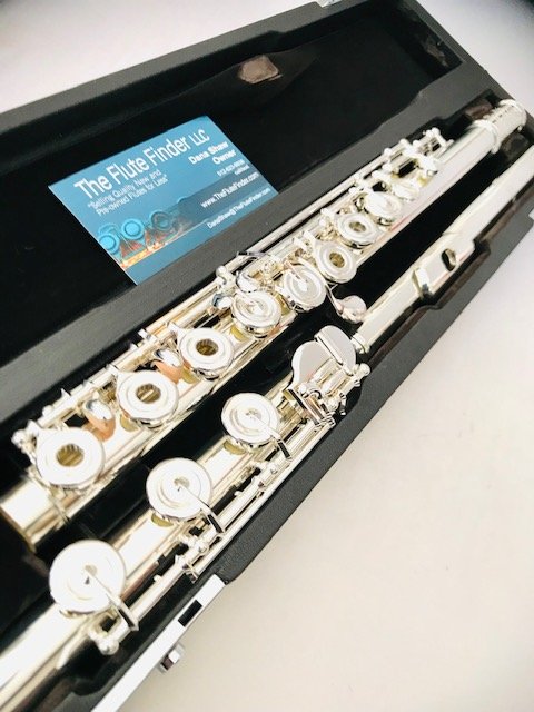 New Miyazawa 402REHC# Silver Flute, Offset C# Trill, D# Roller, .958 MX-1 Cut, .990 Riser, Warranty!