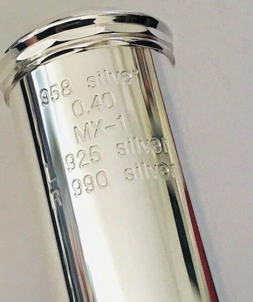 New Miyazawa 402REHC# Silver Flute, Offset C# Trill, D# Roller, .958 MX-1 Cut, .990 Riser, Warranty!