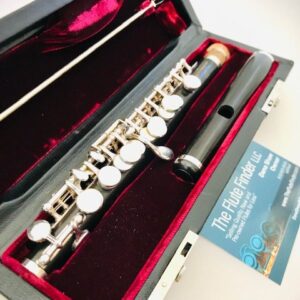 IMG_4610.jpg Roy Seaman LTD Grenadilla Wood Piccolo, Standard HJ, Sterling Mechanism, Warranty!