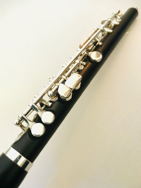 IMG_4889.jpg Burkart & Phelan Professional Piccolo, Wave cut headjoint, Sterling Mechanism, serviced with warranty!