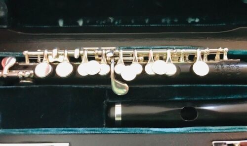 IMG_4891.jpg Burkart & Phelan Professional Piccolo, Wave cut headjoint, Sterling Mechanism, serviced with warranty!