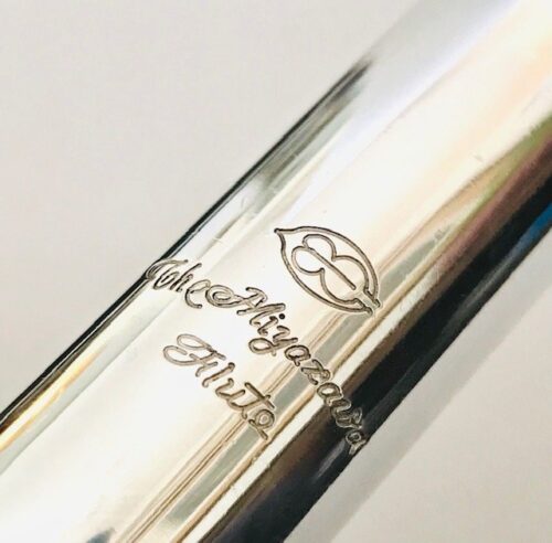 Miyazawa Classic (Vision) Flute, All .900 Silver, High E Facilitator, In-line G, Freshly Overhauled with Warranty!