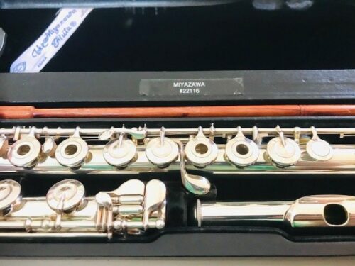 Miyazawa Classic (Vision) Flute, All .900 Silver, High E Facilitator, In-line G, Freshly Overhauled with Warranty!