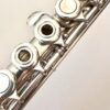 IMG_5203.jpg Powell Handmade Commercial All Silver Flute, OVERHAULED! In-line G, B foot, Heavywall, 14k Gold Riser, 1-year Warranty!