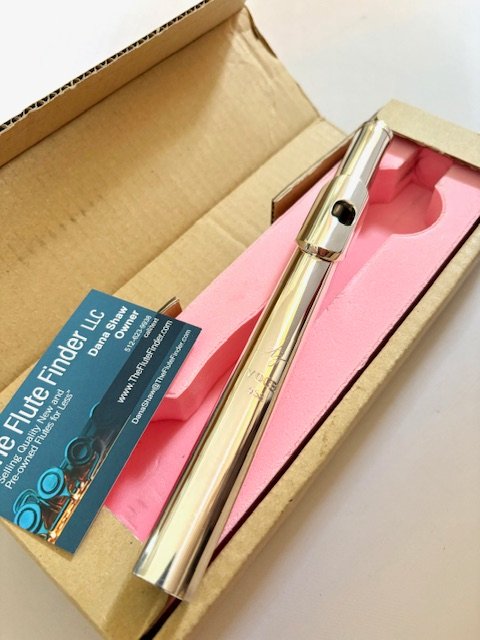 IMG_5241.jpg New Trevor James Virtuoso Voce Solid .958 Britannia Silver Headjoint