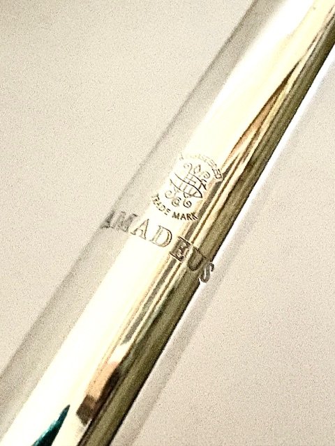 Haynes Amadeus AF-780 Solid Silver Flute, Offset G, C# Trill Key, Overhauled with Warranty!