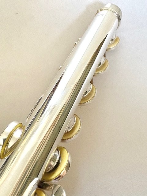 Haynes Amadeus AF-780 Solid Silver Flute, Offset G, C# Trill Key, Overhauled with Warranty!