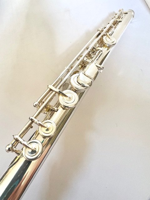 Haynes Amadeus AF-780 Solid Silver Flute, Offset G, C# Trill Key, Overhauled with Warranty!