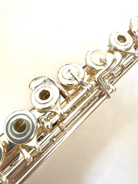 Haynes Amadeus AF-780 Solid Silver Flute, Offset G, C# Trill Key, Overhauled with Warranty!