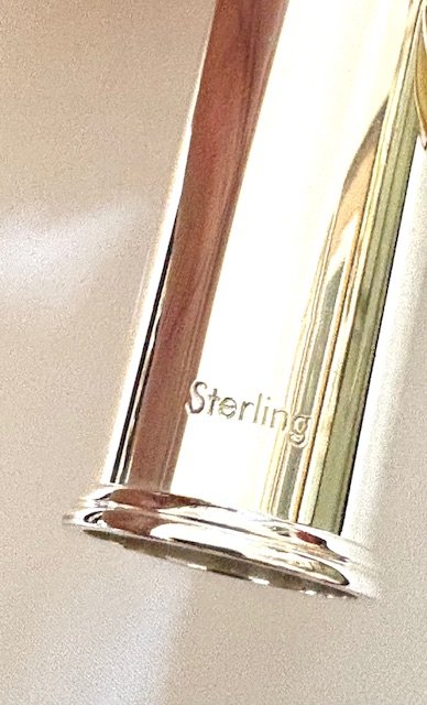 Haynes Amadeus AF-780 Solid Silver Flute, Offset G, C# Trill Key, Overhauled with Warranty!