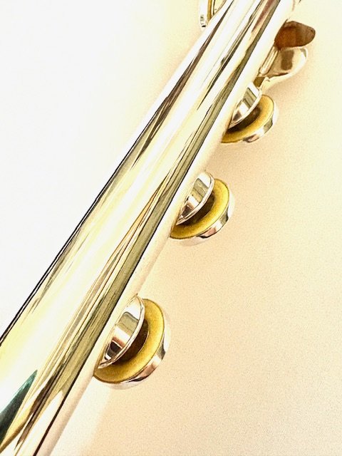 Haynes Amadeus AF-780 Solid Silver Flute, Offset G, C# Trill Key, Overhauled with Warranty!