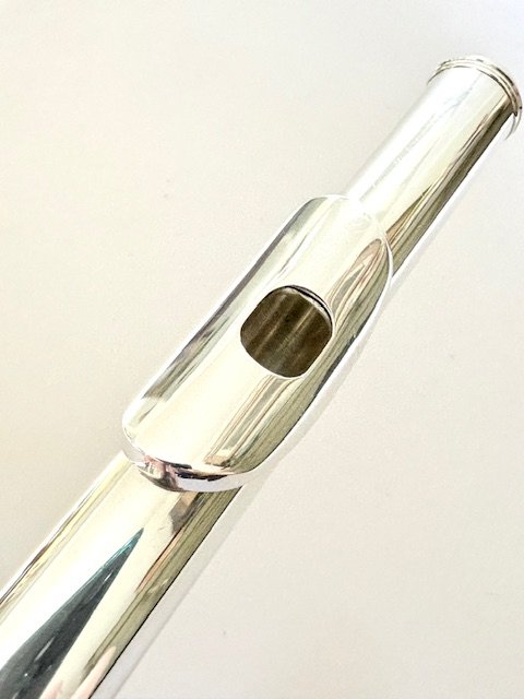 IMG_5480.jpg Powell Hand-cut Flute Headjoint, Solid Silver, Soloist Cut, Warranty!