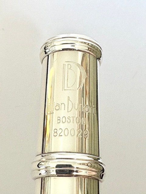 IMG_5545.jpg New! Burkart Legacy Flute, Sterling Hand-cut Headjoint, Sterling body/Foot, Offset G, C# Trill, Split E Mechanism, 14k Riser, Factory Warranty! Order your preference!