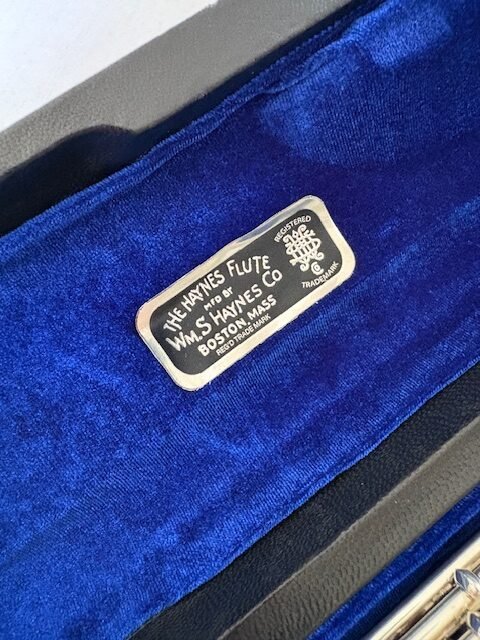 Haynes Q1 Flute, Sterling Silver Hand-cut Haynes Classic Headjoint, 1-year Warranty!