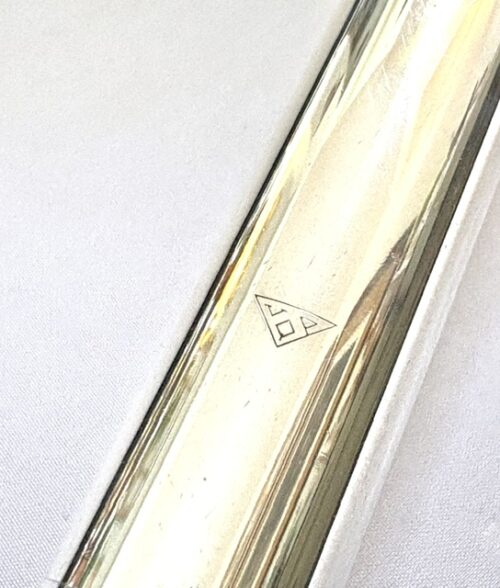 Powell Handmade Custom All Silver Flute, OVERHAULED, Inline G, B foot, High E Facilitator, Gold Plated Lip/Crown, 1-Year Warranty!