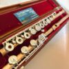 IMG_6659.jpg Sankyo 9k-RH Gold Handmade Flute, Overhauled, In-line G, Sterling Key/Mechanism, High E Facilitator, 1-Year Warranty!