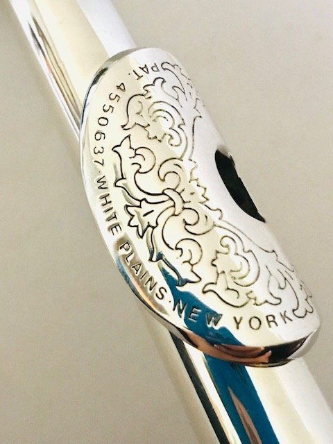 IMG_6769.jpg SOLD - Drelinger Custom Flute Headjoint, Engraved Lipplate and Platinum Air Reed