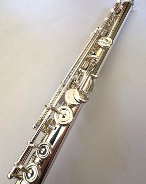 IMG_6774.jpg New! DiZhao DZ D-S Handmade All Silver Flute, Offset G, C# Trill, D# Roller, Engraved Lipplate, Factory Warranty!