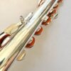 IMG_7082.jpg New! Haynes Samperi Pinnacle Flute, Sterling Silver Hand-cut Headjoint, 14K Riser, Silver body, Offset G, D# Roller, C# Trill, Split E Mechanism, Warranty!