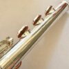 IMG_7085.jpg New! Haynes Samperi Pinnacle Flute, Sterling Silver Hand-cut Headjoint, 14K Riser, Silver body, Offset G, D# Roller, C# Trill, Split E Mechanism, Warranty!