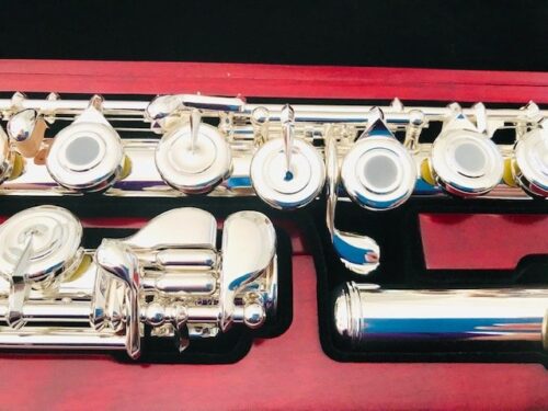 New DiZhao DZ-801 BOF Solid Silver Flute, Offset G