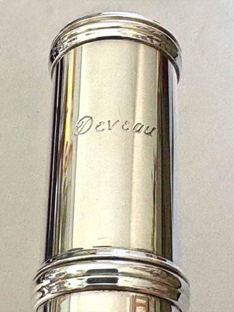 IMG_7253.jpg Wm. S. Haynes Handmade All Silver Flute, Offset G, C Foot, Closed Hole, Deveau Model, Overhauled!, Warranty!