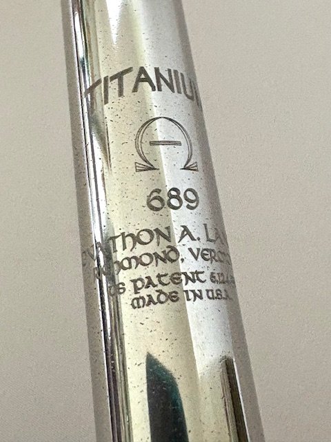 IMG_7475.jpg Jonathon A. Landell Handmade Titanium Flute Headjoint, 1-year Warranty!